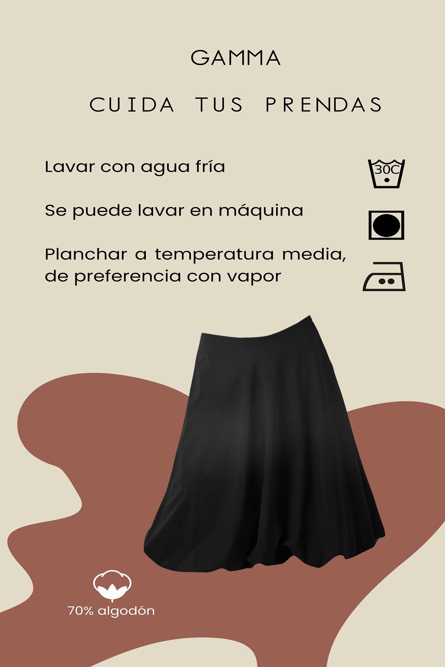 FALDA FALL NEGRA