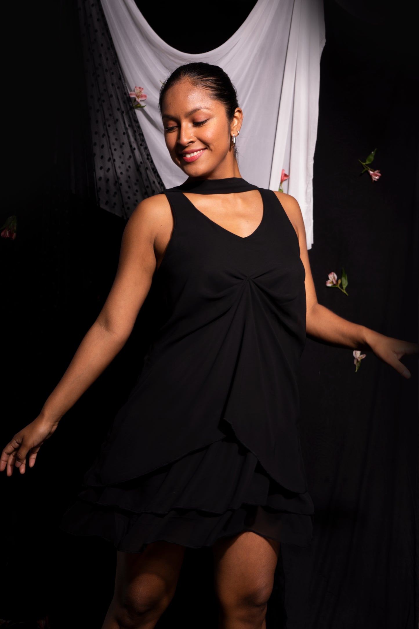 VESTIDO FLUYE NEGRO