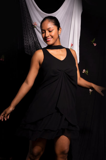 VESTIDO FLUYE NEGRO