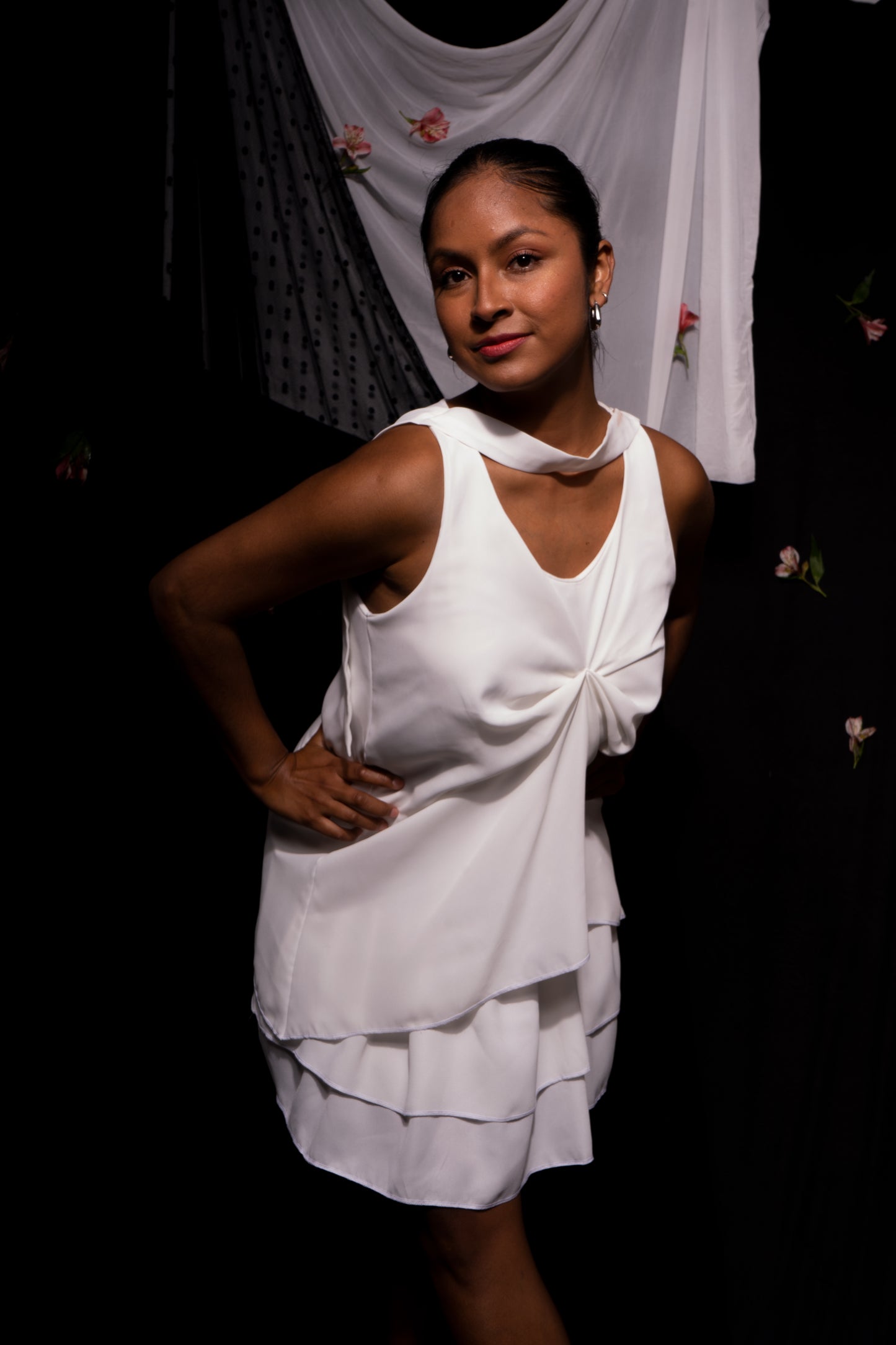 VESTIDO FLUYE BLANCO