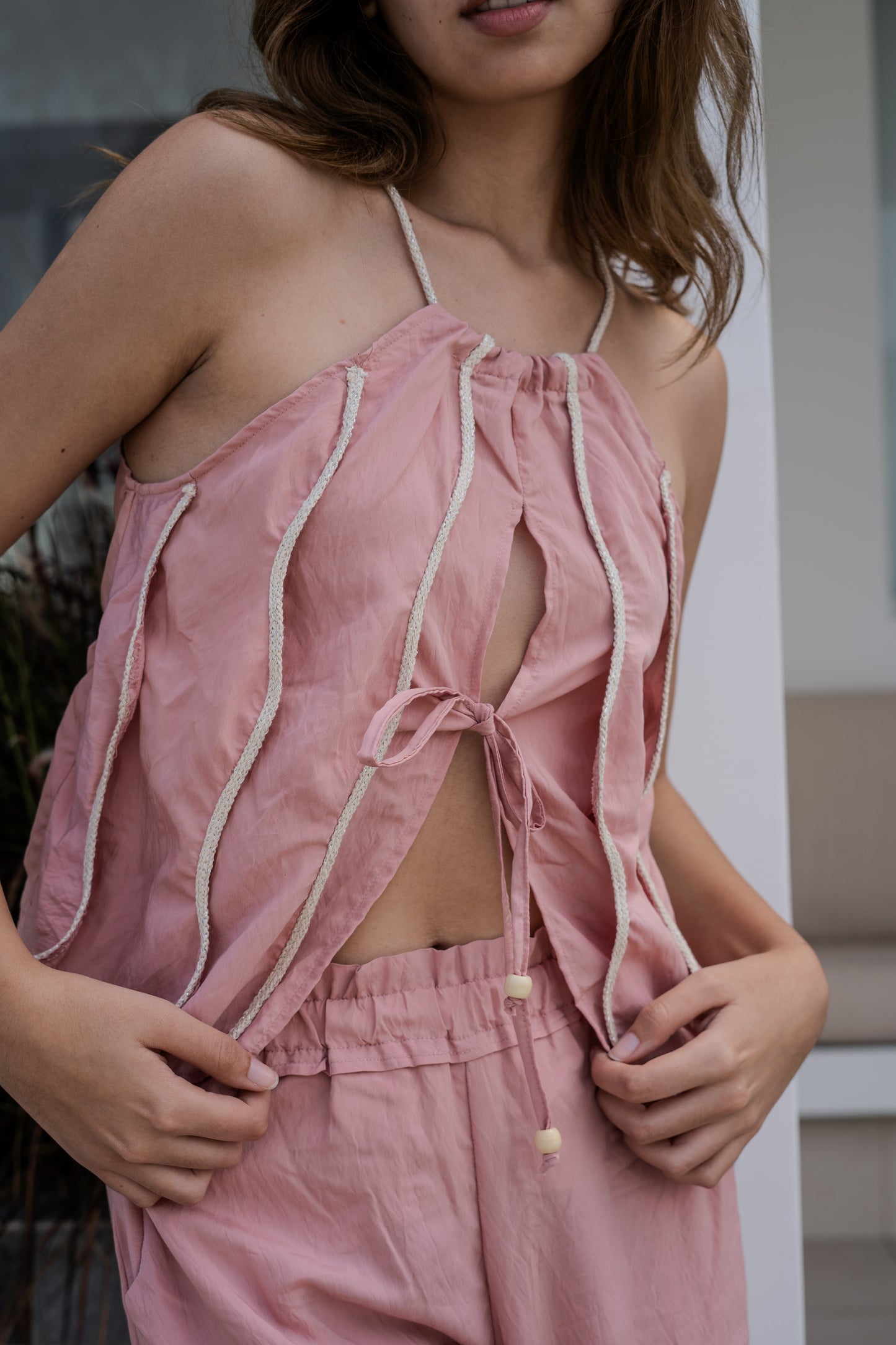 TOP ORGÁNICA ROSA