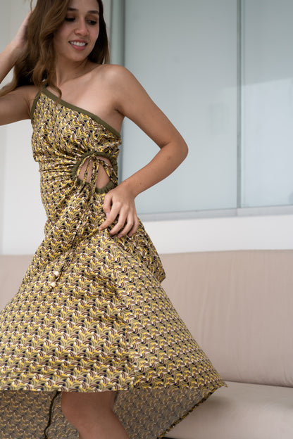 VESTIDO SOLAR VERDE